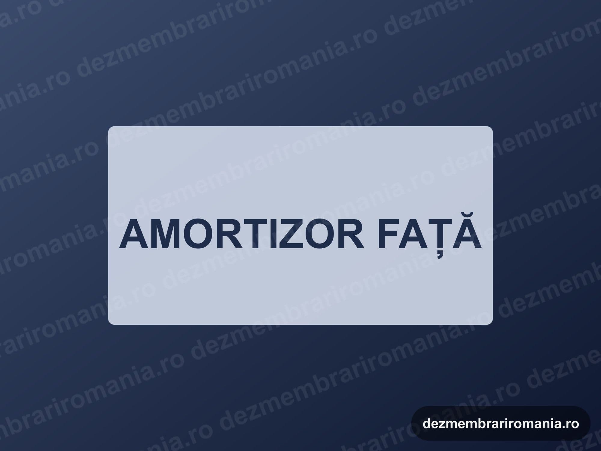 Amortizor față — VW Golf 7